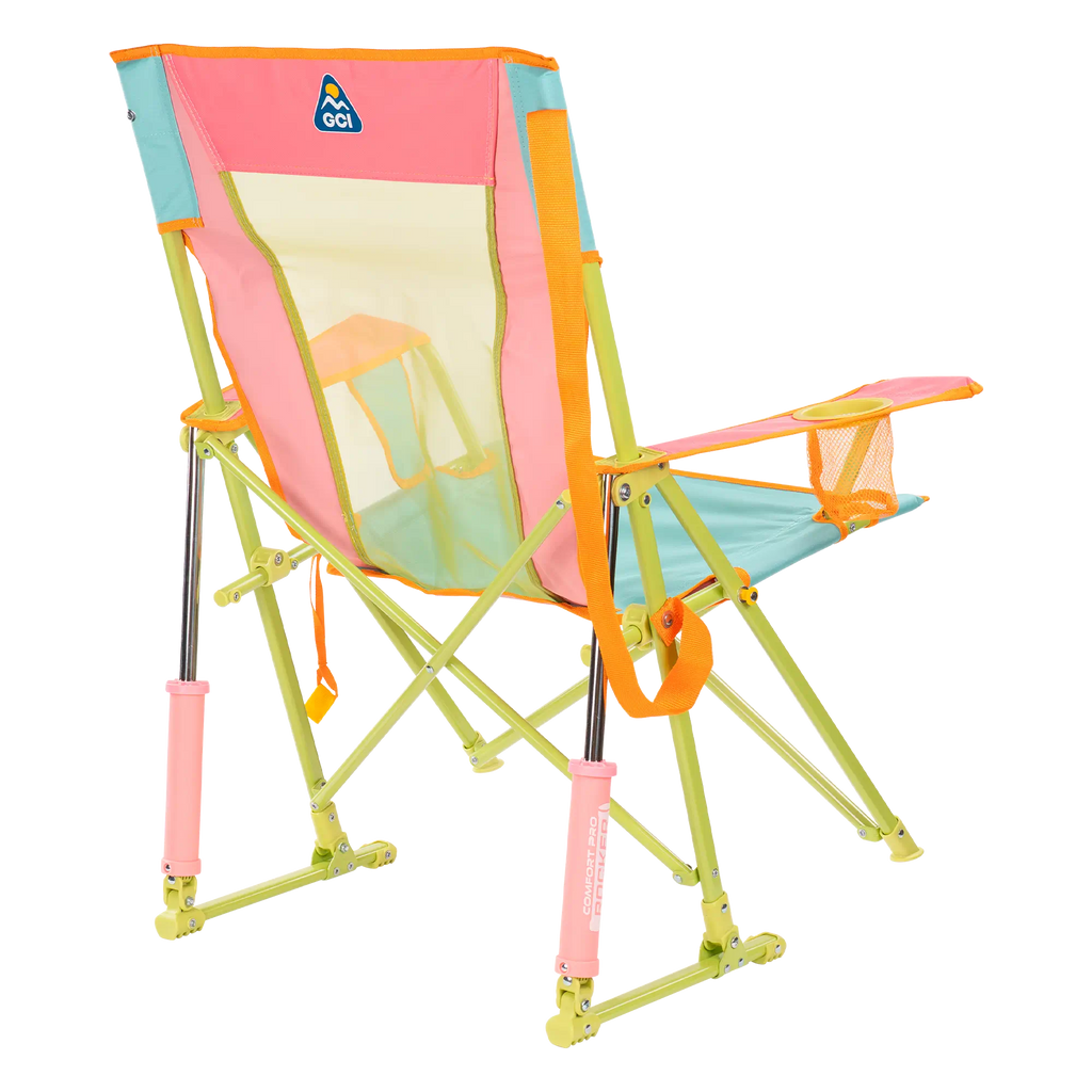 Heavy-Duty Freestyle Comfort Pro Rocker - Choice 375 - RoadTrip Rocker Smooth Motion Camp Chair Detail