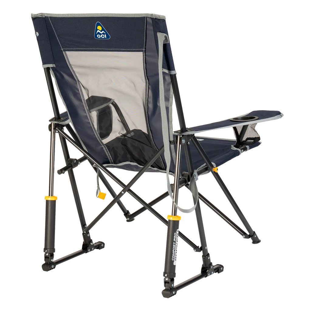 Heavy-Duty Freestyle Comfort Pro Rocker - Choice 375 - RoadTrip Rocker Smooth Motion Camp Chair Detail