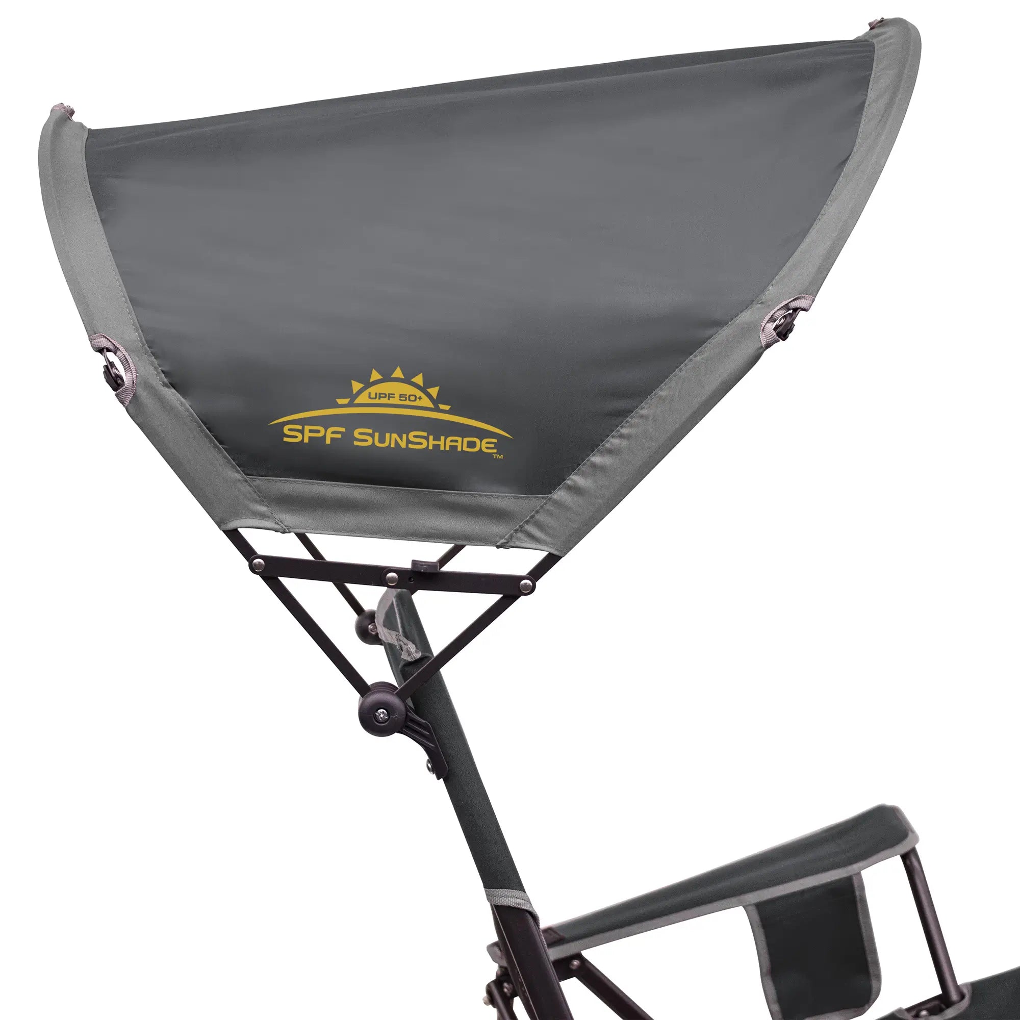 Smooth Motion SunShade Rocker - Choice 550 - Heavy-Duty Kickback Rocker with Beverage Holder Detail
