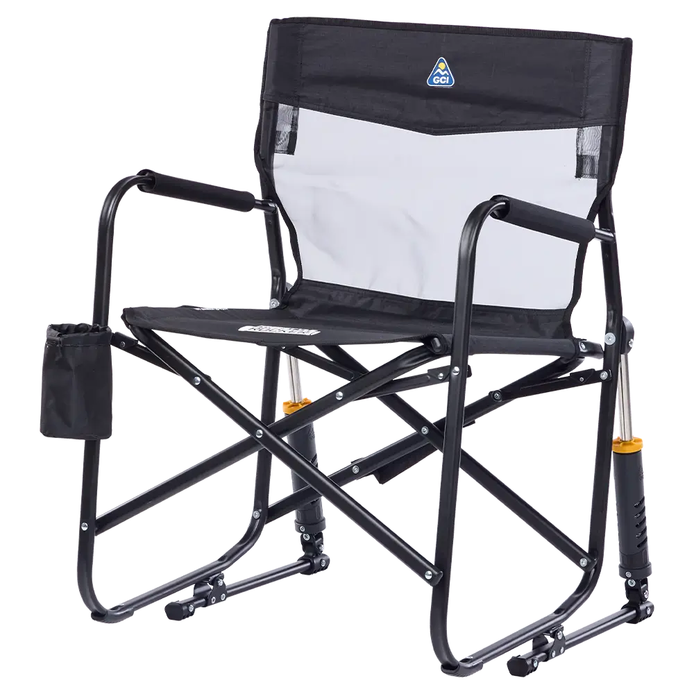 Luxury Camp Freestyle Rocker Elite - Choice 460 - Patented Spring-Action Rocking Chair for Camping Detail