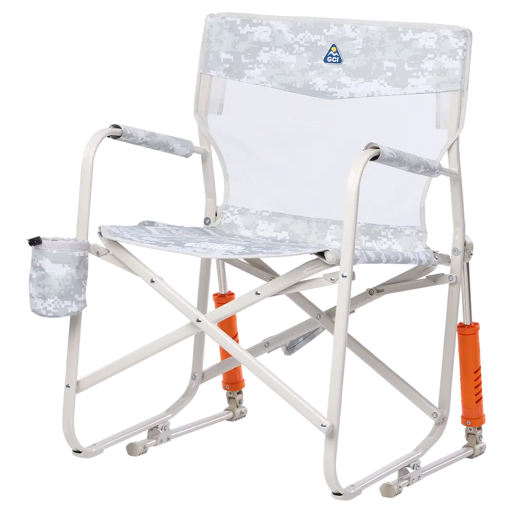 Luxury Camp Freestyle Rocker Elite - Choice 460 - Patented Spring-Action Rocking Chair for Camping Detail