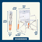 Luxury Camp Freestyle Rocker Elite - Choice 460 - Patented Spring-Action Rocking Chair for Camping Detail