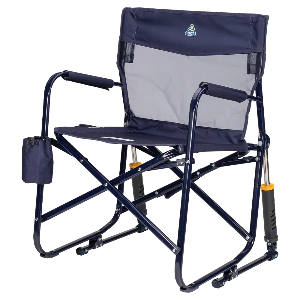 Luxury Camp Freestyle Rocker Elite - Choice 460 - Patented Spring-Action Rocking Chair for Camping Detail