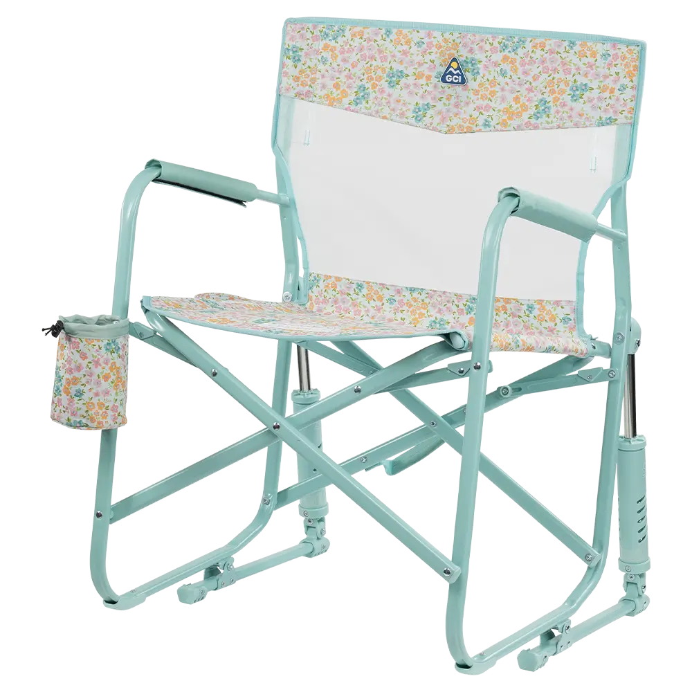 Luxury Camp Freestyle Rocker Elite - Choice 460 - Patented Spring-Action Rocking Chair for Camping Detail