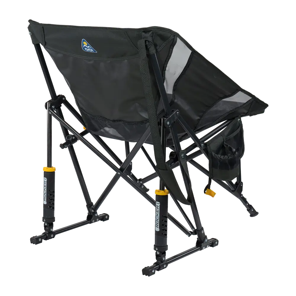 Luxury Camp Pod Rocker Elite - Choice 832 - Freestyle Rocker Portable Outdoor Folding Chair Detail