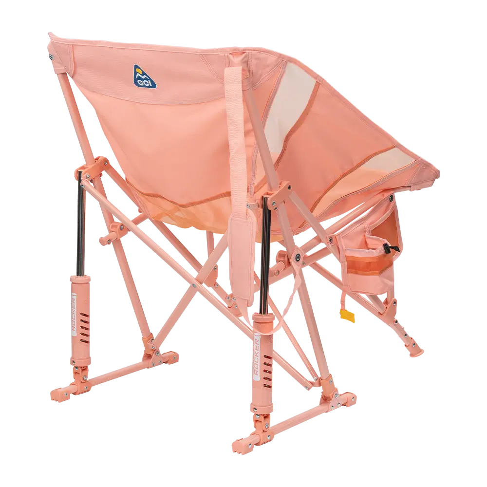 Luxury Camp Pod Rocker Elite - Choice 832 - Freestyle Rocker Portable Outdoor Folding Chair Detail