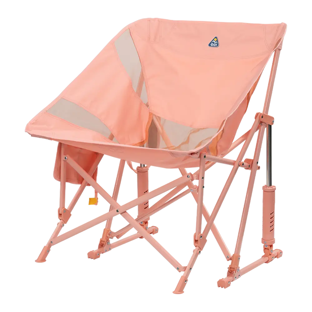 Luxury Camp Pod Rocker Elite - Choice 832 - Freestyle Rocker Portable Outdoor Folding Chair Detail