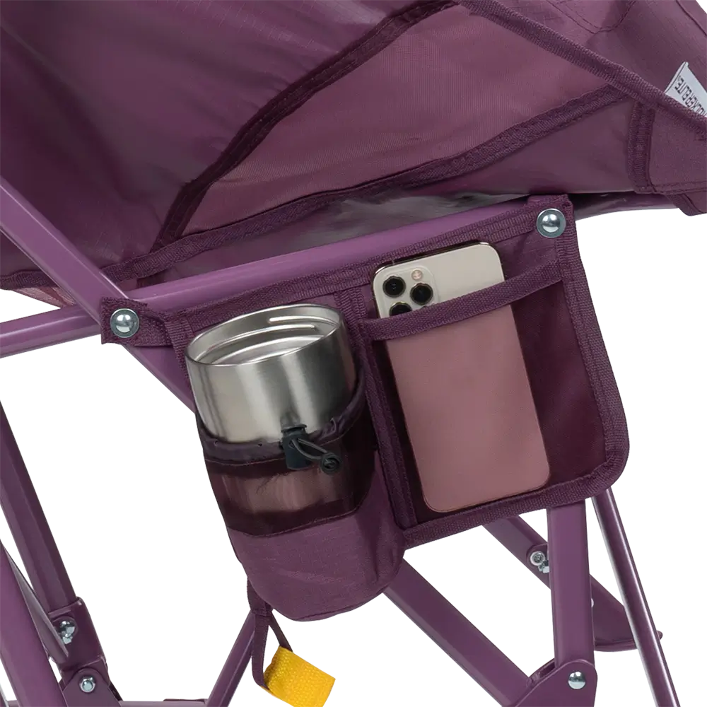 Luxury Camp Pod Rocker Elite - Choice 832 - Freestyle Rocker Portable Outdoor Folding Chair Detail