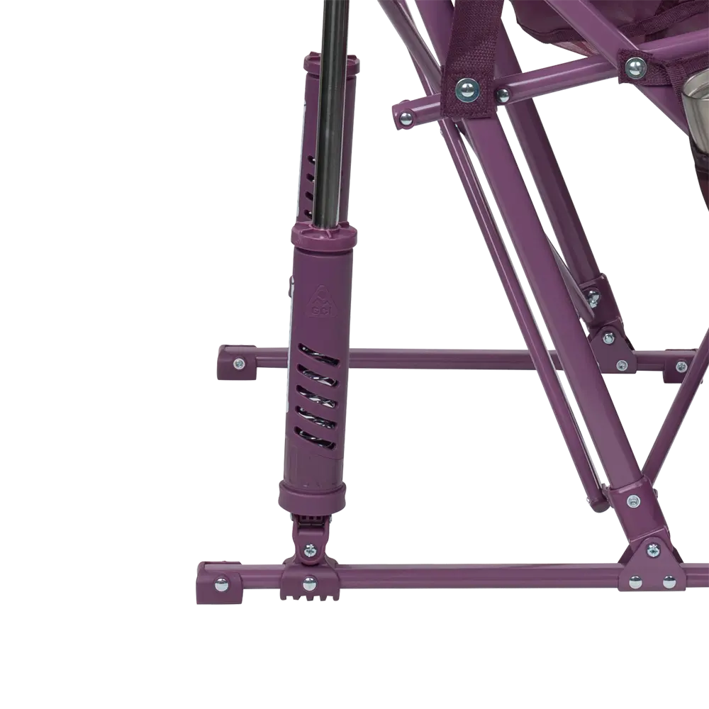 Luxury Camp Pod Rocker Elite - Choice 832 - Freestyle Rocker Portable Outdoor Folding Chair Detail