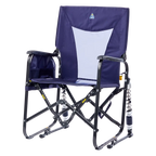 Premium All-Weather Adjustable Rocker - Choice 573 - Heavy-Duty Kickback Rocker with Beverage Holder Detail