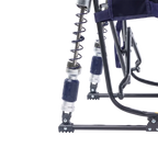 Premium All-Weather Adjustable Rocker - Choice 573 - Heavy-Duty Kickback Rocker with Beverage Holder Detail