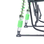 Premium All-Weather Adjustable Rocker - Choice 573 - Heavy-Duty Kickback Rocker with Beverage Holder Detail