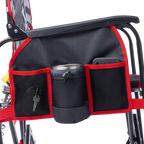 Premium All-Weather Adjustable Rocker - Choice 573 - Heavy-Duty Kickback Rocker with Beverage Holder Detail