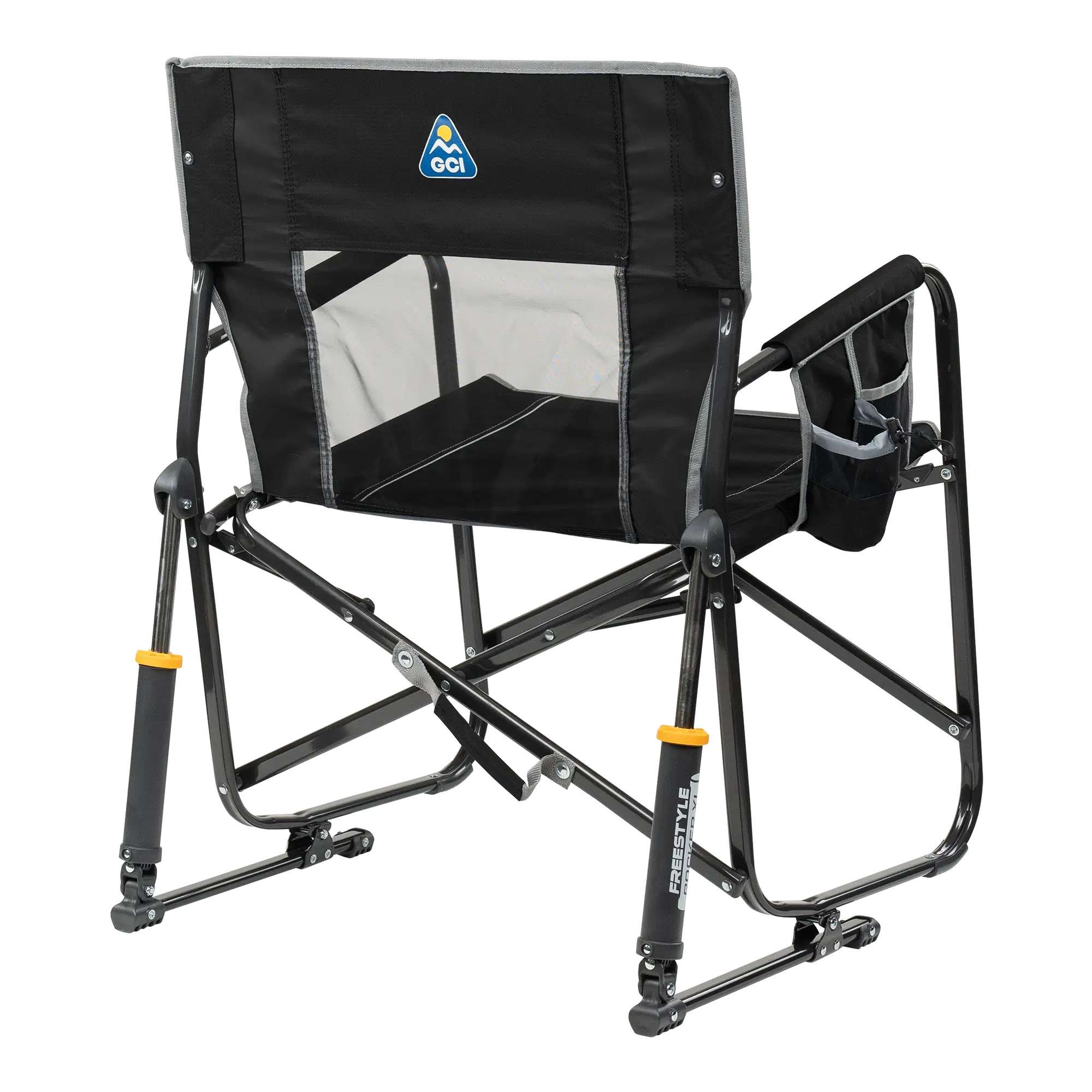 Patented Spring-Action Freestyle Rocker XL - Choice 552 - Freestyle Rocker Portable Outdoor Folding Chair Detail