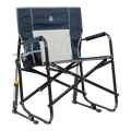 Patented Spring-Action Freestyle Rocker XL - Choice 552 - Freestyle Rocker Portable Outdoor Folding Chair - Indigo
