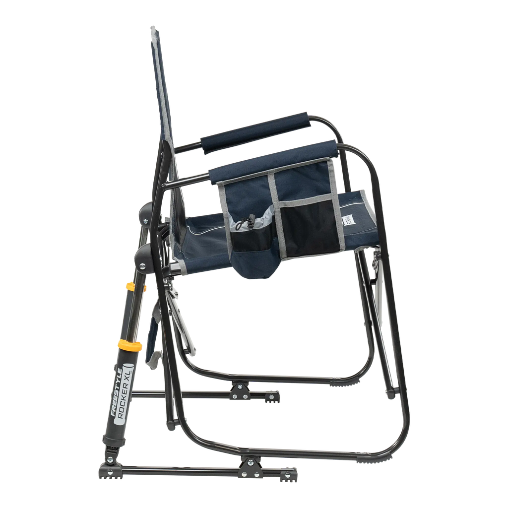 Patented Spring-Action Freestyle Rocker XL - Choice 552 - Freestyle Rocker Portable Outdoor Folding Chair Detail