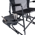 Patented Spring-Action Freestyle Rocker XL with Side Table - Choice 836 - Patented Spring-Action Rocking Chair for Camping Detail
