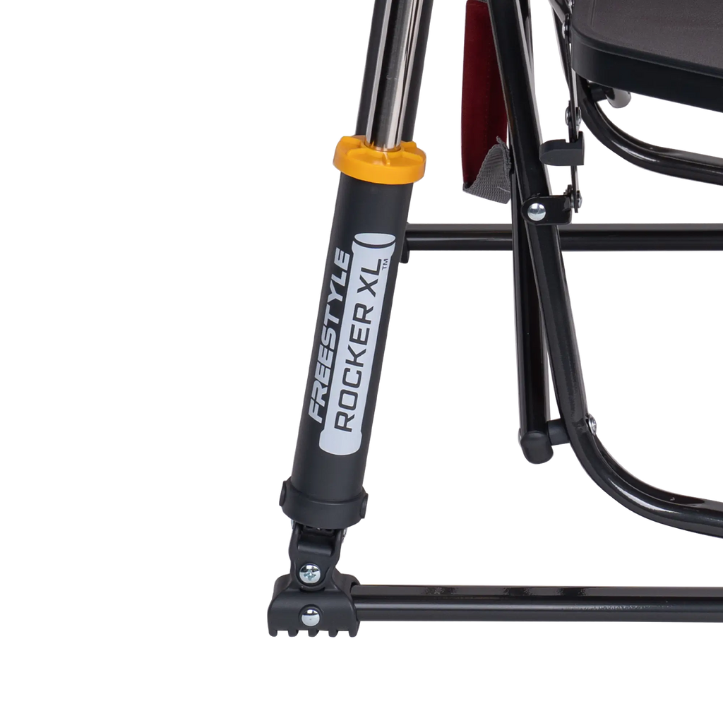 Patented Spring-Action Freestyle Rocker XL with Side Table - Choice 836 - Patented Spring-Action Rocking Chair for Camping Detail