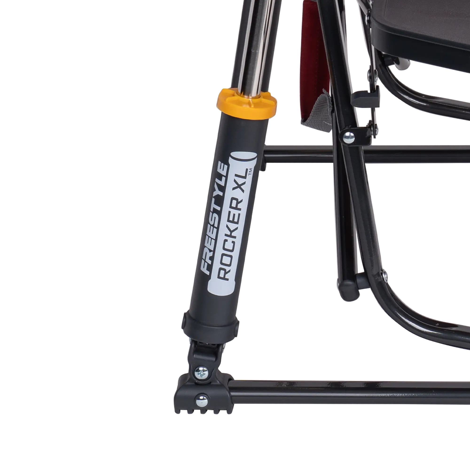 Patented Spring-Action Freestyle Rocker XL with Side Table - Choice 836 - Patented Spring-Action Rocking Chair for Camping Detail