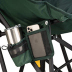 Smooth Motion Puff Rocker - Choice 731 - Heavy-Duty Kickback Rocker with Beverage Holder Detail