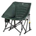 Smooth Motion Puff Rocker - Choice 731 - Heavy-Duty Kickback Rocker with Beverage Holder Detail