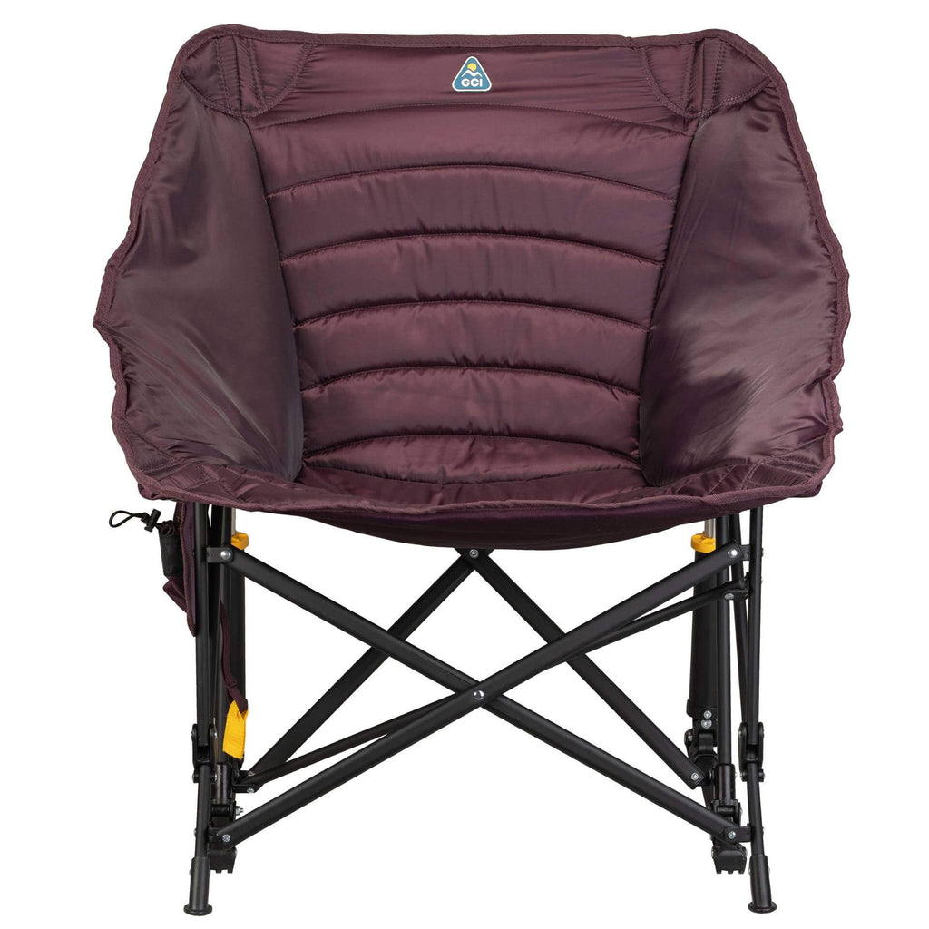 Smooth Motion Puff Rocker - Choice 731 - Heavy-Duty Kickback Rocker with Beverage Holder Detail