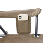 Smooth Motion Comfort Pro Rocker XL - Choice 107 - Heavy-Duty Kickback Rocker with Beverage Holder Detail