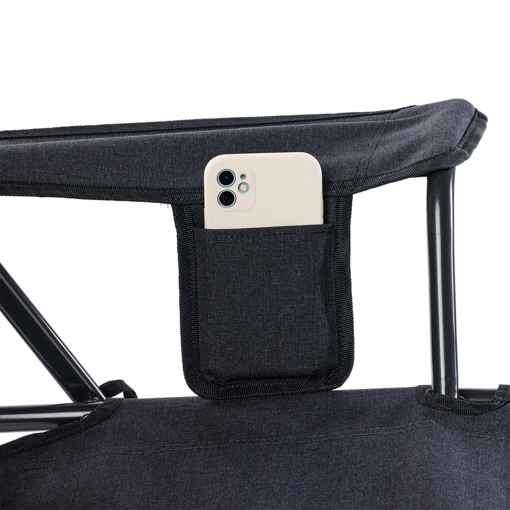 Smooth Motion Comfort Pro Rocker XL - Choice 107 - Heavy-Duty Kickback Rocker with Beverage Holder Detail