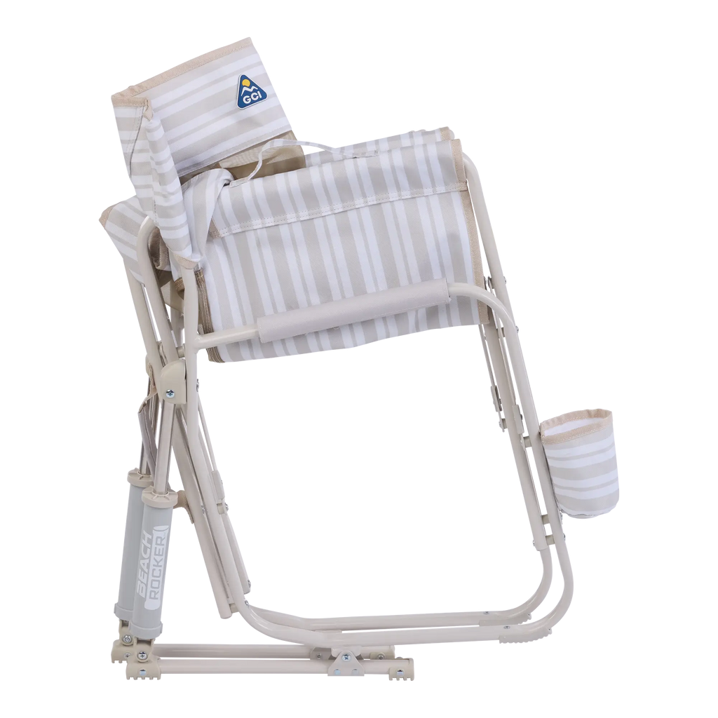 Premium All-Weather Beach Rocker - Choice 712 - Patented Spring-Action Rocking Chair for Camping Detail