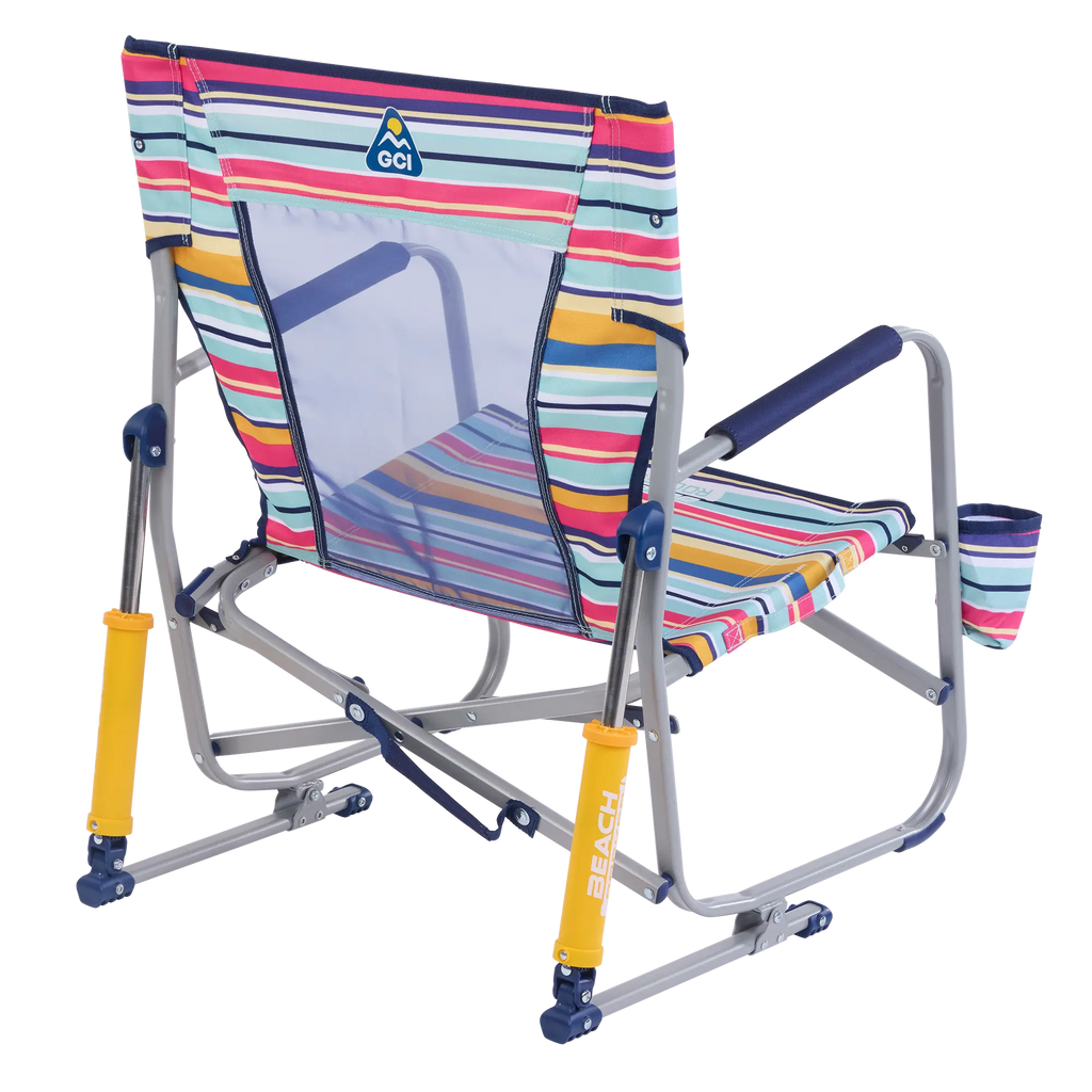 Premium All-Weather Beach Rocker - Choice 712 - Patented Spring-Action Rocking Chair for Camping Detail