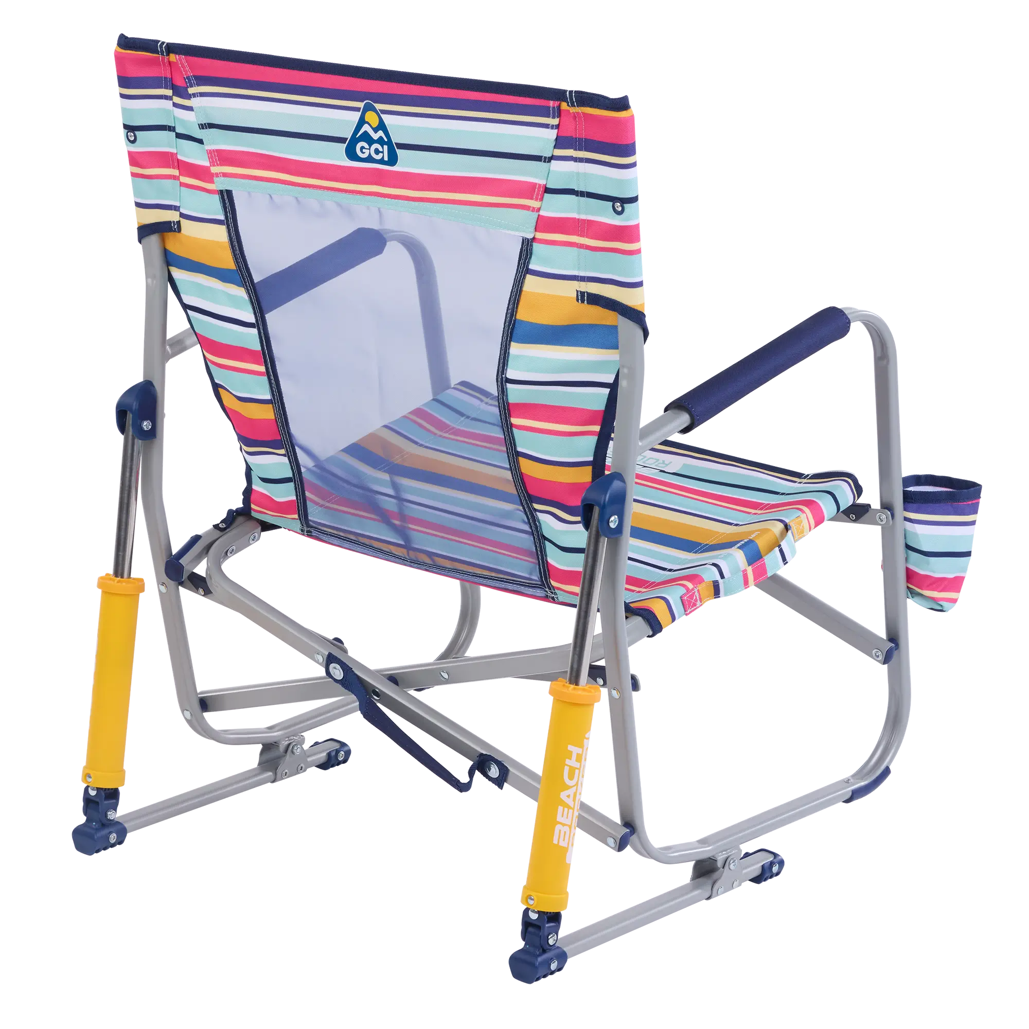 Premium All-Weather Beach Rocker - Choice 712 - Patented Spring-Action Rocking Chair for Camping Detail