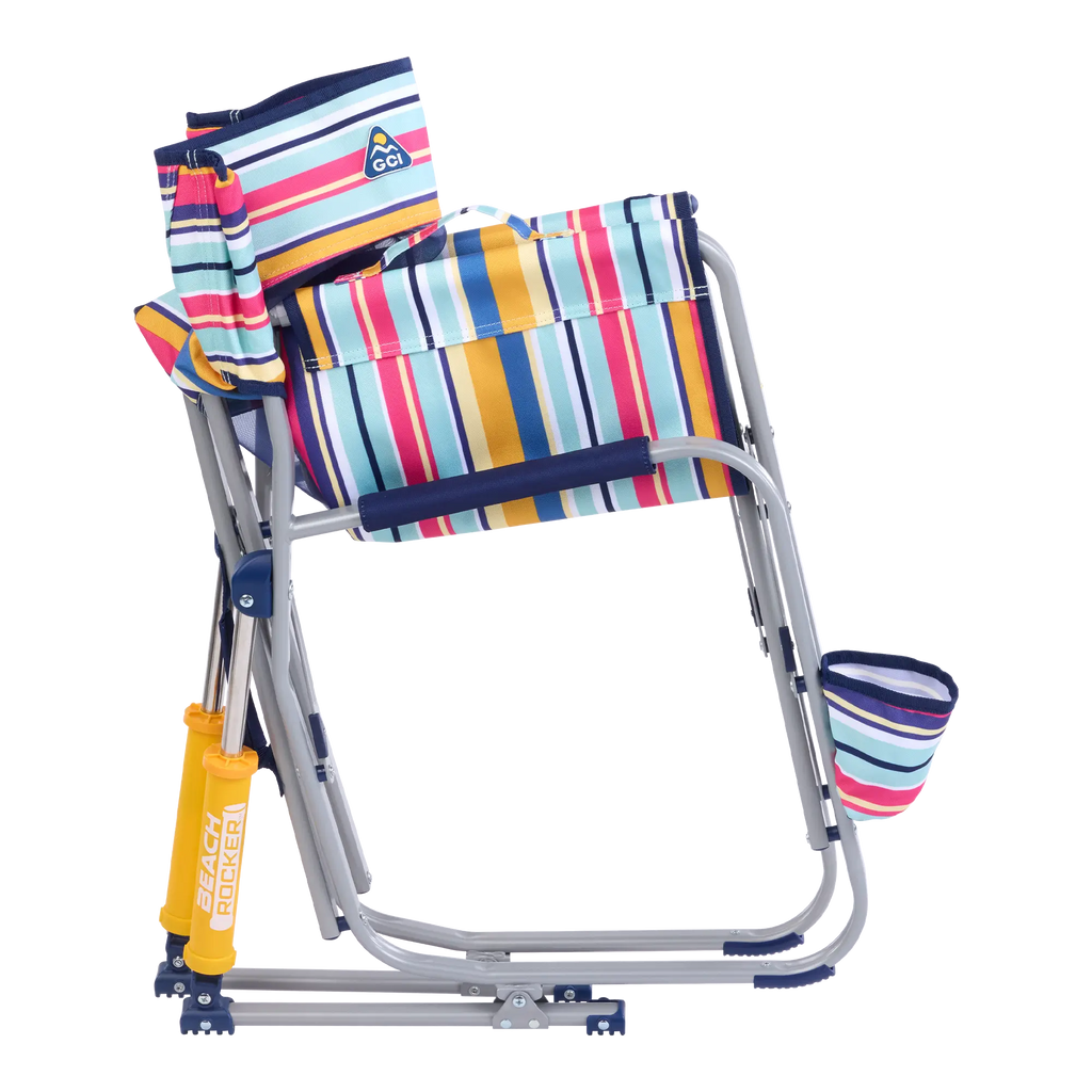 Premium All-Weather Beach Rocker - Choice 712 - Patented Spring-Action Rocking Chair for Camping Detail