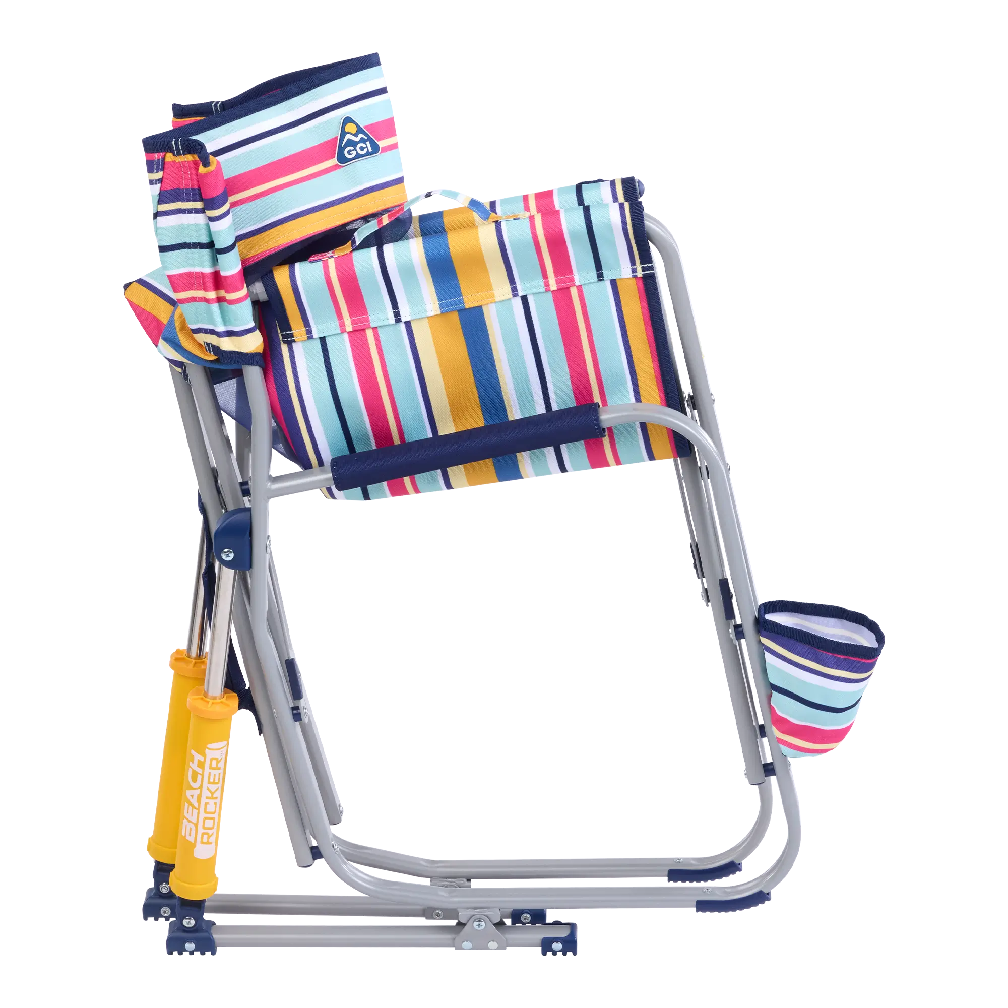 Premium All-Weather Beach Rocker - Choice 712 - Patented Spring-Action Rocking Chair for Camping Detail