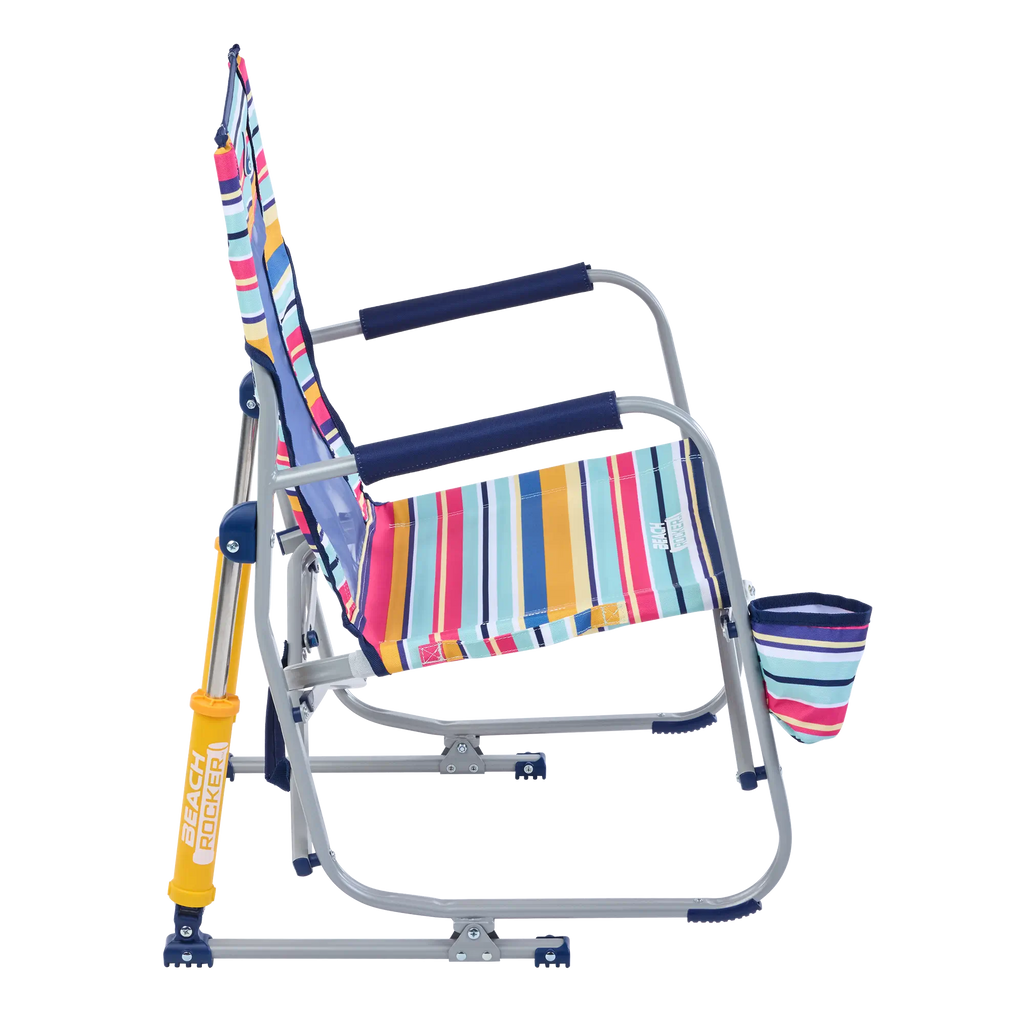 Premium All-Weather Beach Rocker - Choice 712 - Patented Spring-Action Rocking Chair for Camping Detail
