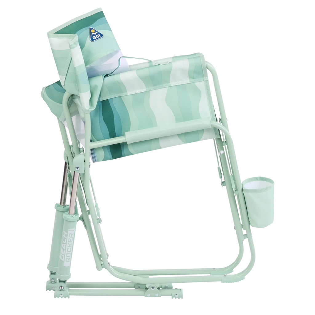 Premium All-Weather Beach Rocker - Choice 712 - Patented Spring-Action Rocking Chair for Camping Detail