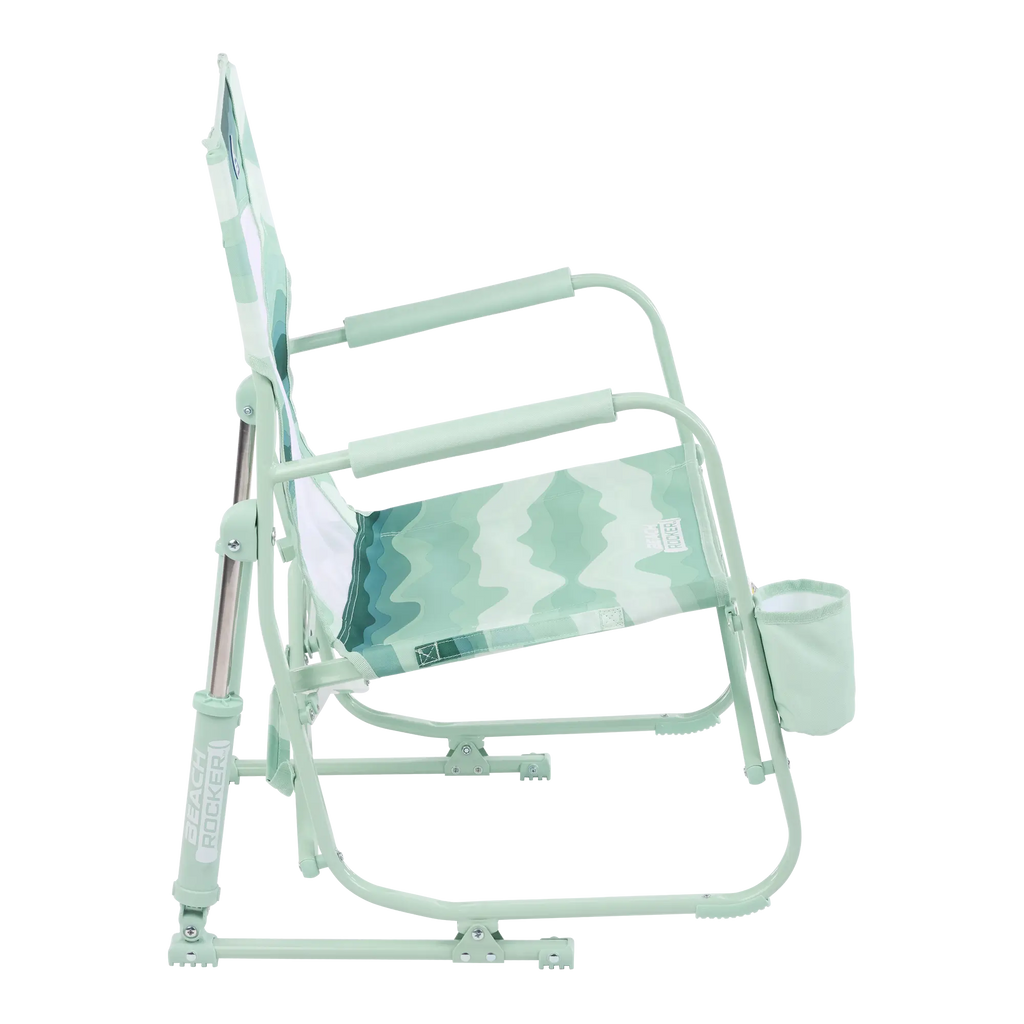 Premium All-Weather Beach Rocker - Choice 712 - Patented Spring-Action Rocking Chair for Camping Detail