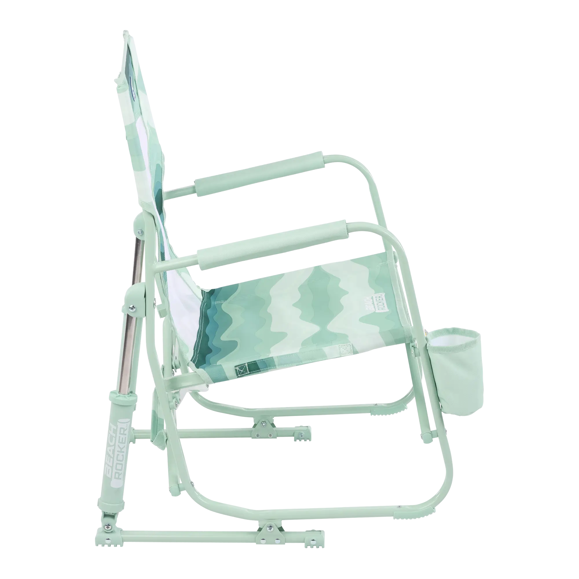 Premium All-Weather Beach Rocker - Choice 712 - Patented Spring-Action Rocking Chair for Camping Detail