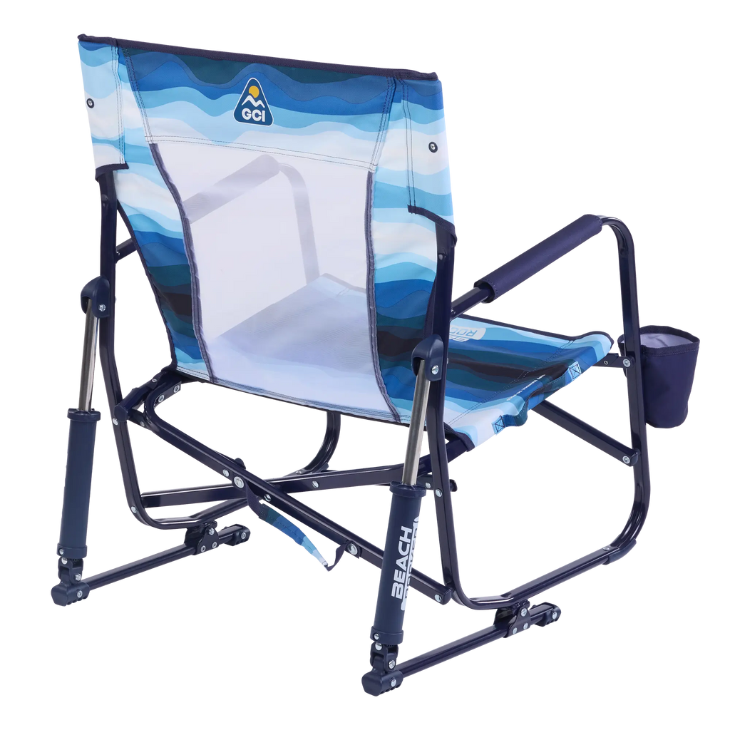 Premium All-Weather Beach Rocker - Choice 712 - Patented Spring-Action Rocking Chair for Camping Detail
