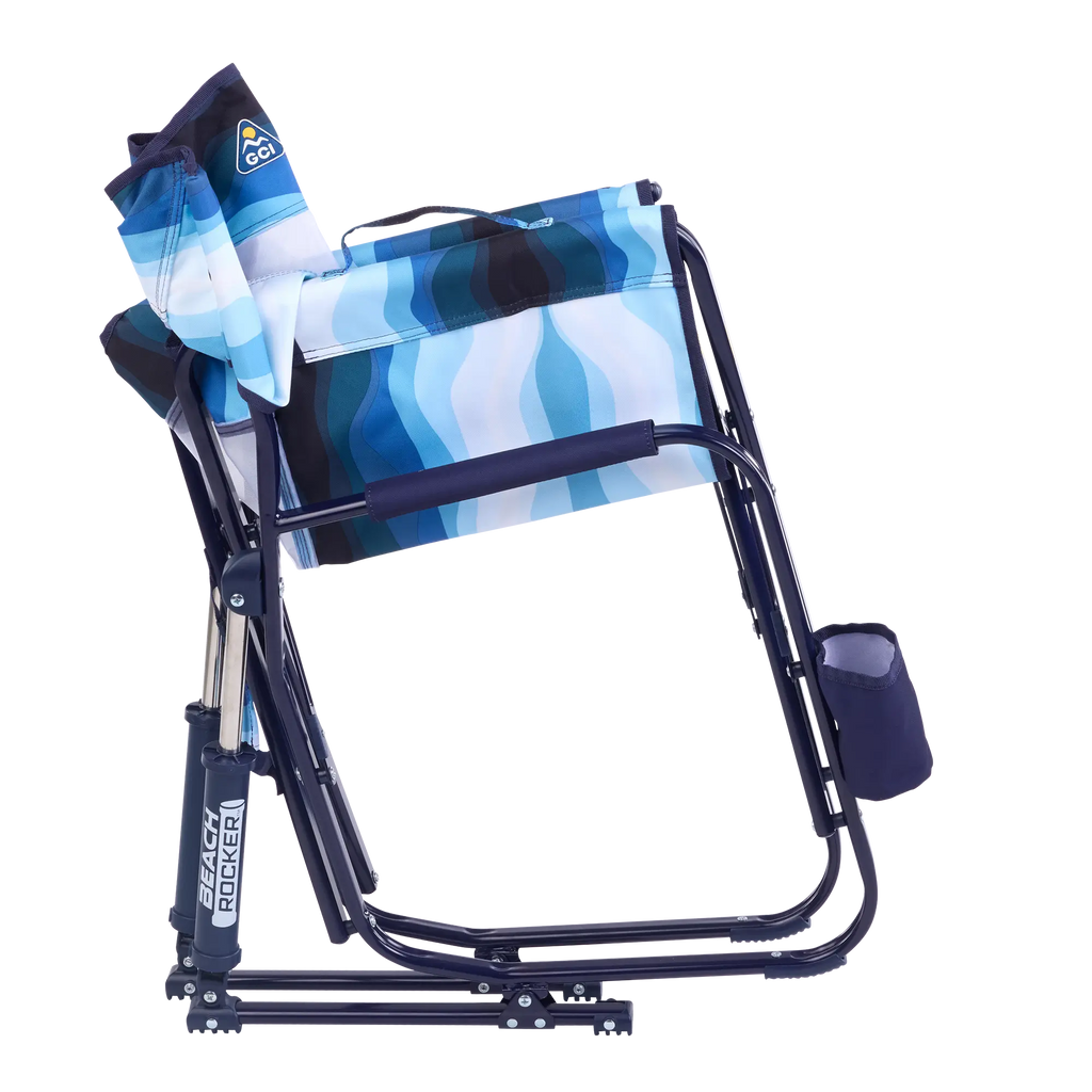 Premium All-Weather Beach Rocker - Choice 712 - Patented Spring-Action Rocking Chair for Camping Detail