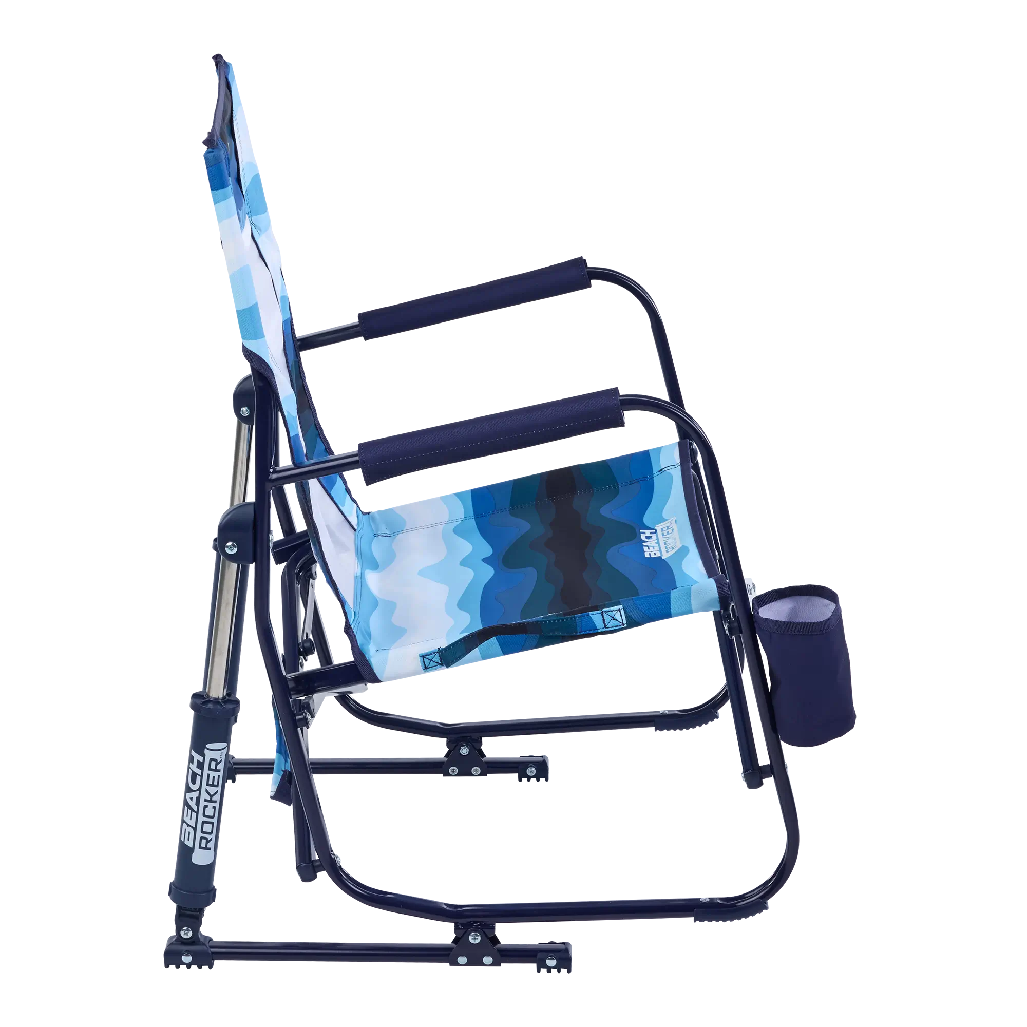 Premium All-Weather Beach Rocker - Choice 712 - Patented Spring-Action Rocking Chair for Camping Detail