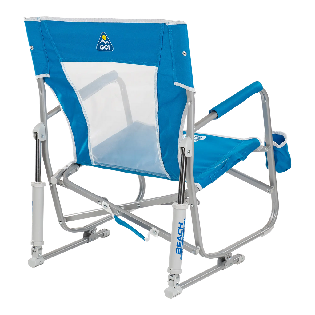 Premium All-Weather Beach Rocker - Choice 712 - Patented Spring-Action Rocking Chair for Camping Detail