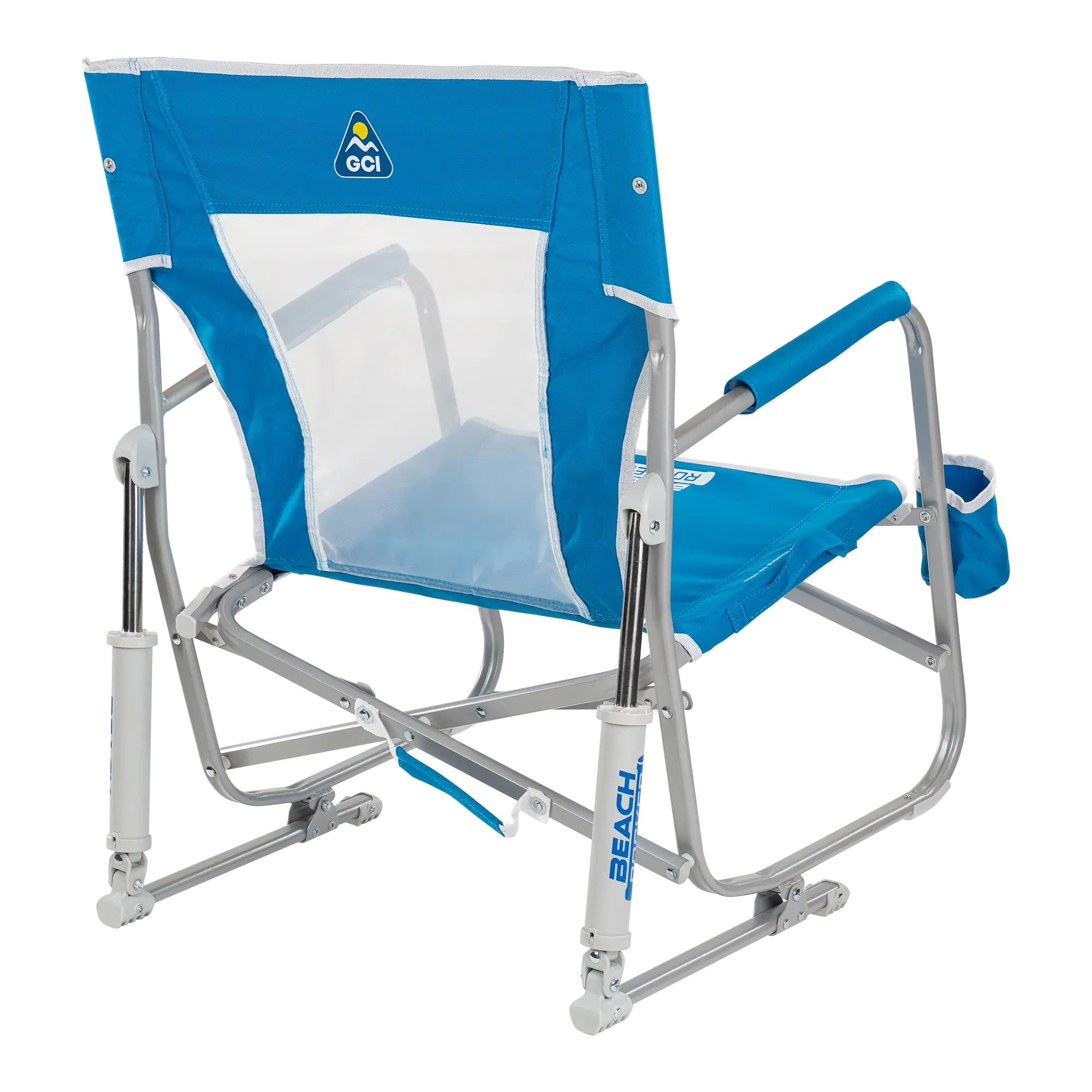 Premium All-Weather Beach Rocker - Choice 712 - Patented Spring-Action Rocking Chair for Camping Detail