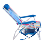 Backpack Travel Big Surf with Slide Table - Choice 334 - Portable Heavy-Duty Low Boy Chair for Ocean Side Detail