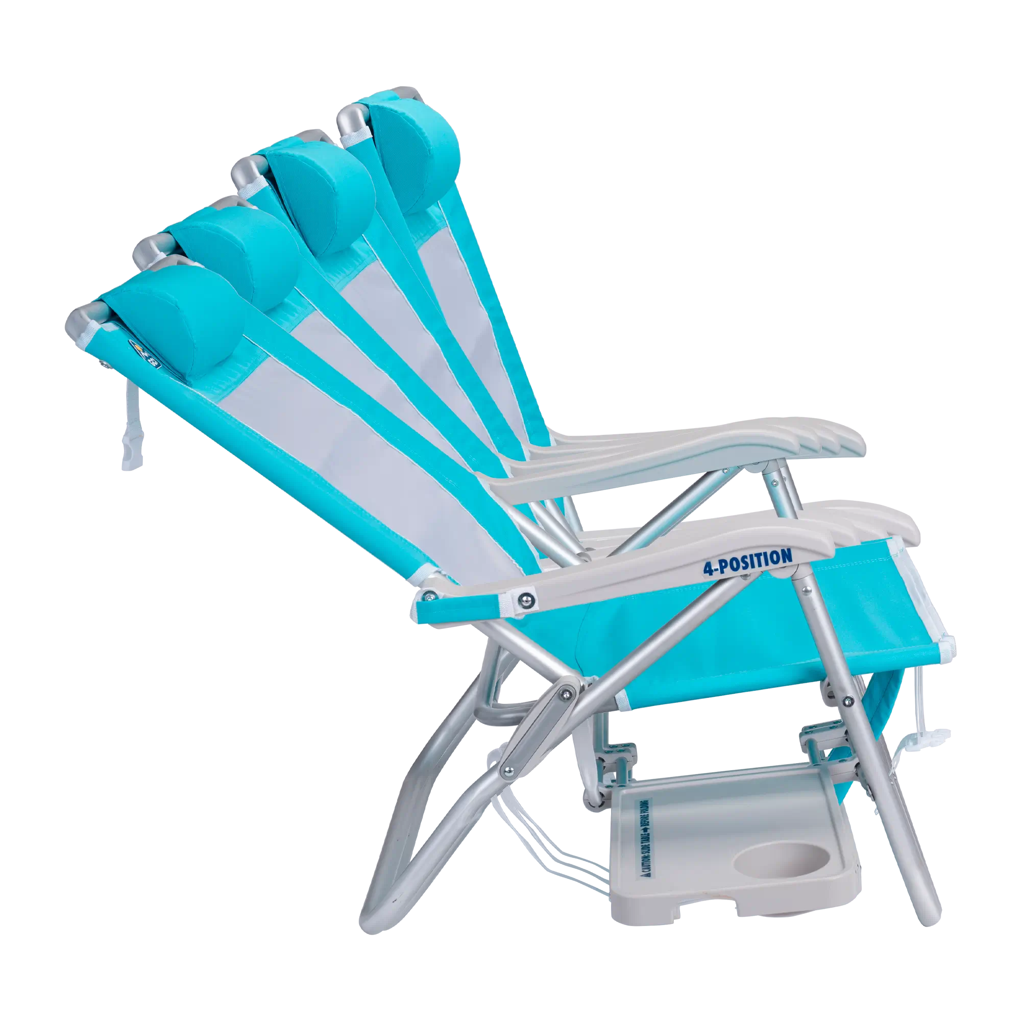 Backpack Travel Big Surf with Slide Table - Choice 334 - Portable Heavy-Duty Low Boy Chair for Ocean Side Detail