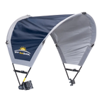 Heavy Duty SunShade Accessory - Choice 361 - Portable Beach Canopy with Adjustable Shade Angle - Indigo