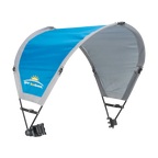 Heavy Duty SunShade Accessory - Choice 361 - Portable Beach Canopy with Adjustable Shade Angle - Saybrook Blue