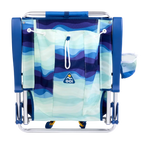 Rust-Resistant Aluminum Backpack Beach Chair - Choice 709 - Portable Heavy-Duty Low Boy Chair for Ocean Side Detail