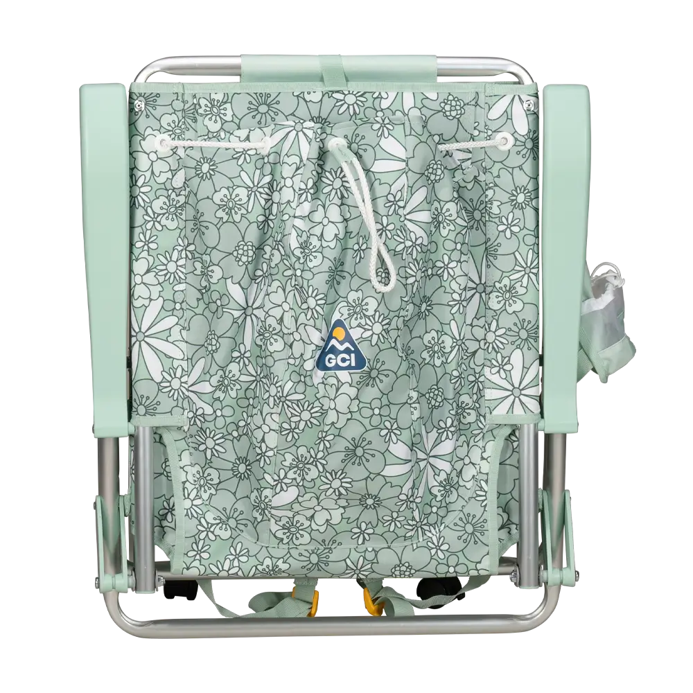 Rust-Resistant Aluminum Backpack Beach Chair - Choice 709 - Portable Heavy-Duty Low Boy Chair for Ocean Side Detail