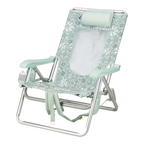 Rust-Resistant Aluminum Backpack Beach Chair - Choice 709 - Portable Heavy-Duty Low Boy Chair for Ocean Side Detail