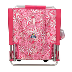 Rust-Resistant Aluminum Backpack Beach Chair - Choice 709 - Portable Heavy-Duty Low Boy Chair for Ocean Side Detail